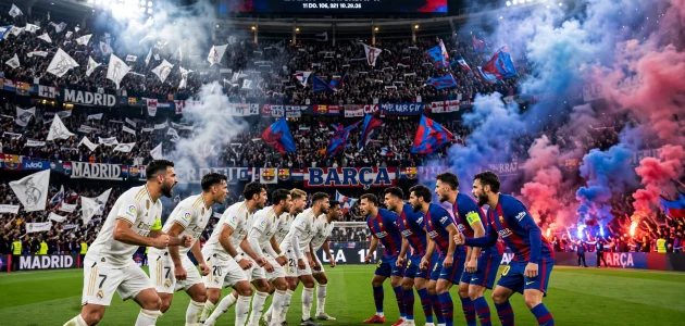 كلاسيكو الأرض المرتقب: برشلونة يستضيف ريال مدريد وصدارة الليغا على المحك